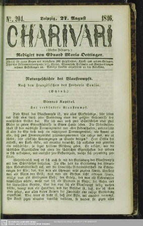 5.1846=204: Charivari