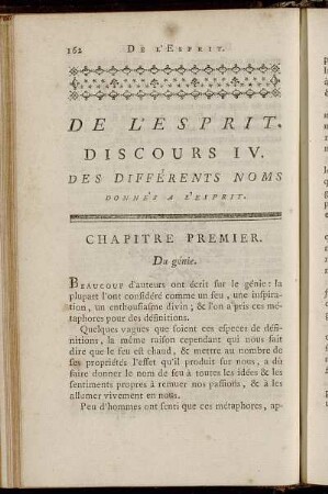 Chapitre Premier. - Chapitre II.