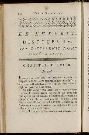 Chapitre Premier. - Chapitre II.