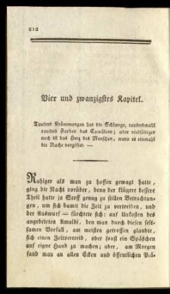 Vier und zwanzigstes Kapitel.
