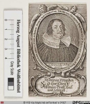 Bildnis Johann Michael Dilherr
