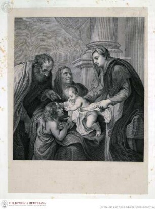 La Reale Galleria di Torino illustrataBand 1.Tafel XXXV.: Heilige Familie - Volume ITafel XXXV.: Sacra Famiglia