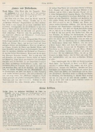 249-254 Kleine Kritiken