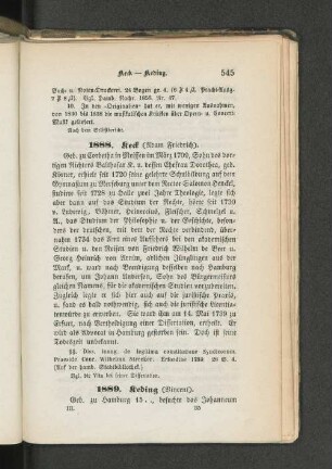 1888. Keck (Adam Friedrich).