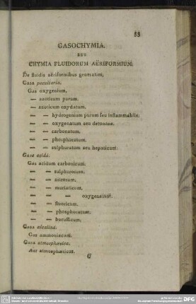 Gasochymia seu Chymia Fluidorum Aäriformium