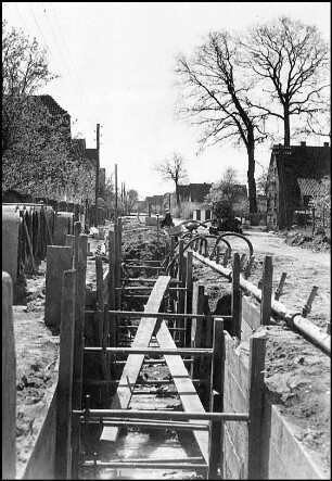 Havelse, Am Hasenberge, Kanalisation
