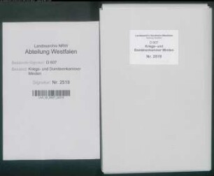 Verpachtung des Amtes Vlotho: Pachtkontrakte