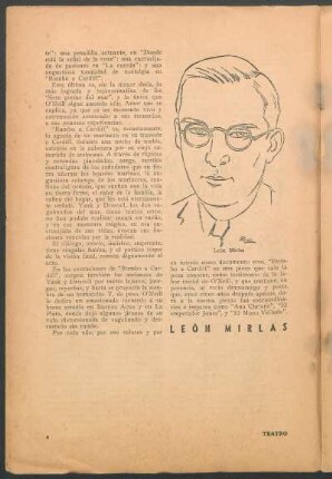 León Mirlas [Retrato]