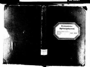 Konstanz KN; Katholische Gemeinde: Spitalpfarrei, Standesbuch 1847-1856
