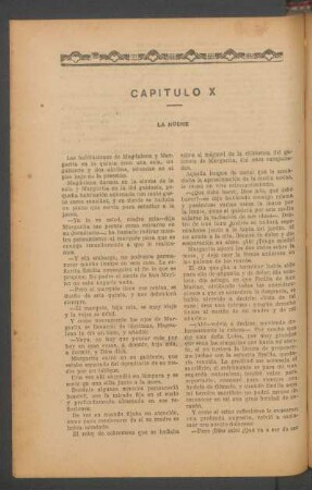Capítulo X - La noche