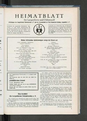 Eine Ausfahrt des Langenhorner Heimatvereins e.V.