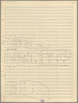 Symphonische Hymnen, orch, Excerpts. Fragments - BSB Mus.ms. 12991 : [without title]