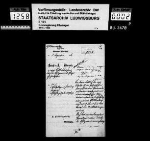 Schuldenwesen der Schulgemeinde Geifertshofen