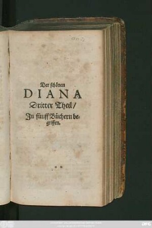 3: In fünff Büchern begriffen