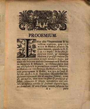 Dissertatio Inauguralis Medica, De Morientium Cygneo Cantu = Vom Schwanen-Gesang der Sterbenden
