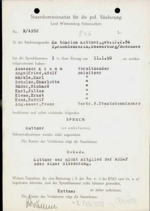 Kuttner, Katharina