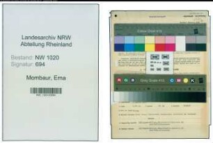 Entnazifizierung Erna Mombaur , geb. 01.04.1905 (Gastwirtin)