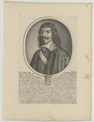 Bildnis des Claude de Mesmes d' Avaux