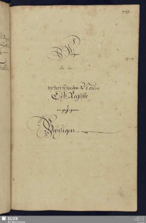 Bl. 335-383: Folgen die im vorherstehenden Neuen Erb-Register angezogene Beyfugen.