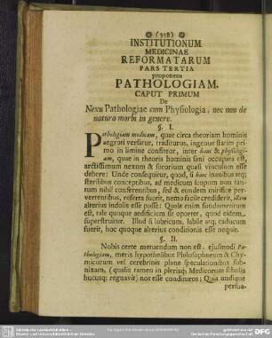 Pars Altera proponens Pathologiam