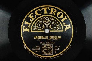 Archibald Douglas : I. Teil / (Carl Loewe)