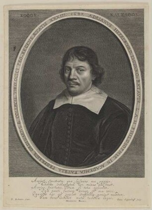 Bildnis des Adrianvs Heereboord