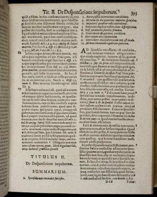 Titulus II. [ - ] Titulus VII.