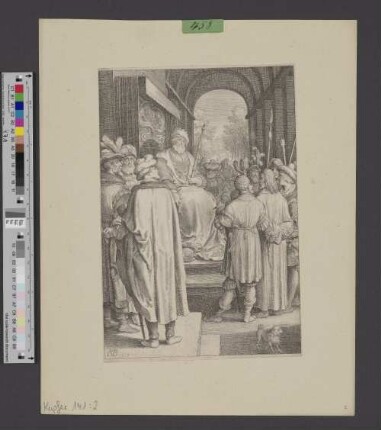 [Christus vor Pontius Pilatus]