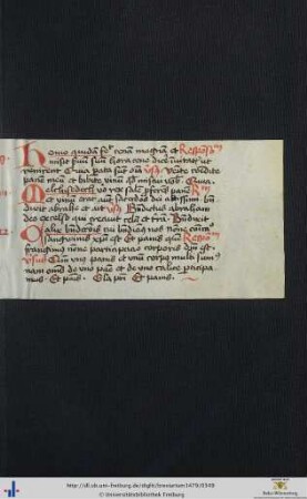 Eingebundener Zettel mit handschriftlichen Ergänzungen