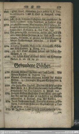 Gebundene Bücher