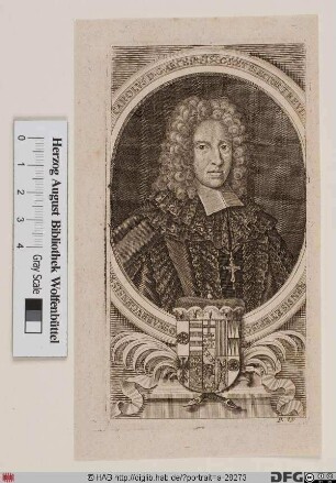 Bildnis Carl Joseph Ignaz (von Lothringen), 1711-15 Kurfürst u. Erzbischof von Trier