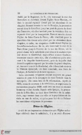 Fêtes de l’Église