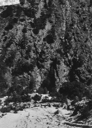 Talblick : Blick von der Bagdadbahn in ein Tal
