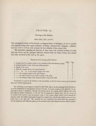 Chap. II. Osteology of the Solitaire