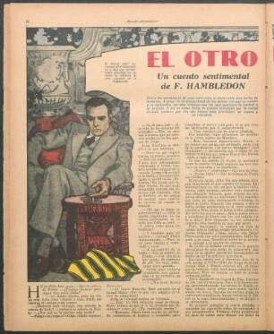 El otro hombre : Un cuento sentimental de F. Hambledon