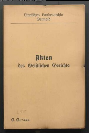 Ehestreit zwischen der Ehefrau Pankoke und ihrem Ehemann Kolon Johann Joachim Pankoke Nr. 6 in Wülfer