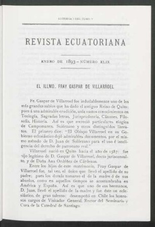 Enero de 1893 - Número XLIX