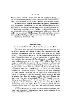 Lehrerbildung