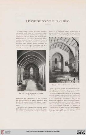 25: Le chiese gotiche di Gubbio
