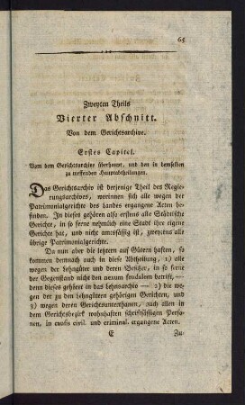 65-74, Vierter Abschnitt.