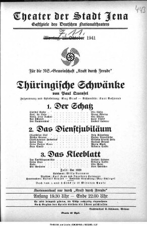 Das Dienstjubiläum