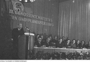 Dresden. Konsumgenossenschaft, X. Verbandstag, 27. Januar 1952