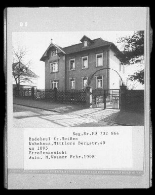 Wohnhaus, Radebeul