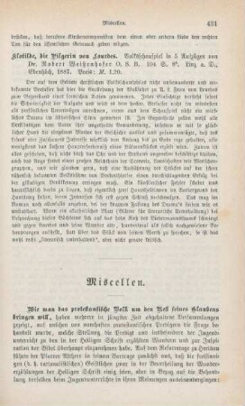 431-440 Miscellen