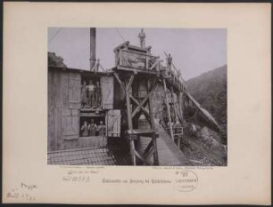 Basaltmühle am Holzberg bei Bischofsheim.