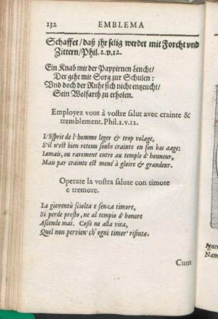 [XXXIV. Ubi Non Timor, Ibi Non Honor.]