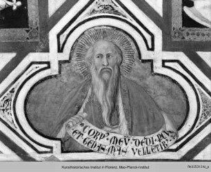 Szenen der Passion Christi : Rahmungen der Passionsszenen: Pelikan, Propheten, Heilige, Engel