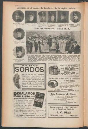 Ascensos en el cuerpo de bomberos de la capital federal