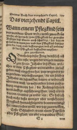 Das vierzehendt Capitl.