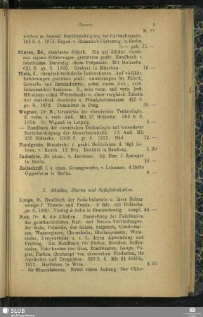 2. Alkalien, Säuren und Sodafabrikation